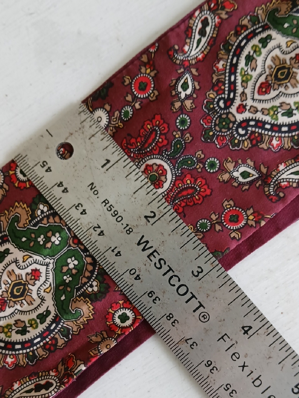 Vintage Christian Dior Classic Silk Scarf For Hair Tie Purse Bag Or Neck Bow Tie - Picture 4 of 7